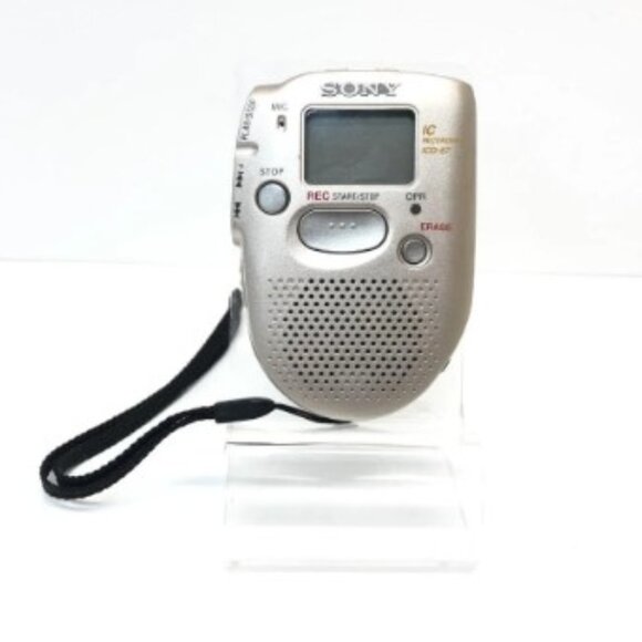 Sony ICD-67 Digital Voice IC Recorder Note Taker Portable Dictaphone Tapeless - Picture 1 of 7